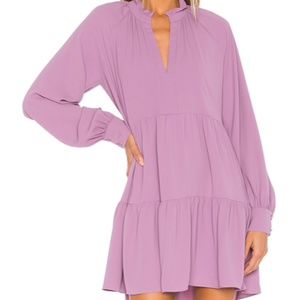 NWOT Amanda Uprichard: Saffron Dress, Amethyst, M